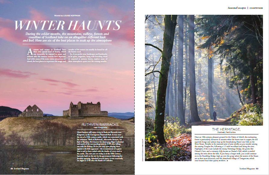 Winter haunts - Scotland Magazine